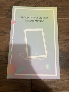 Rechargeable Lighted Makeup Mirror